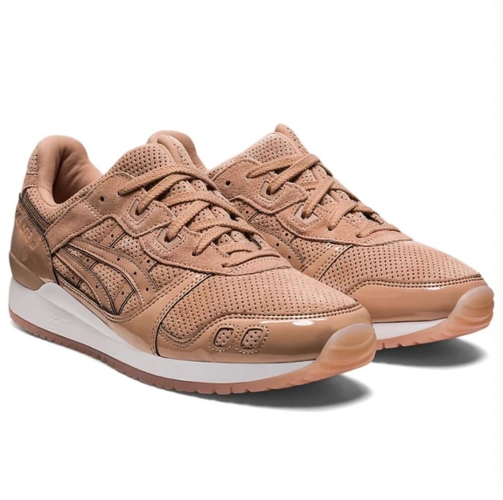 Asics Mens Gel-Lyte lll OG Sneakers Size 9 EU 42.5 Dusty Steppe Tan Athletic NIB